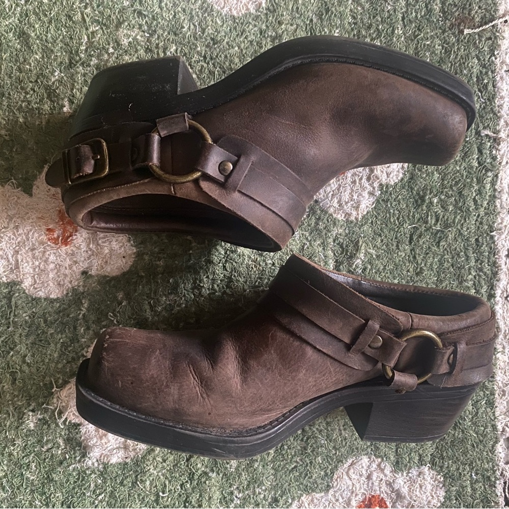 Brown Leather Women's Cabela’s Clogs